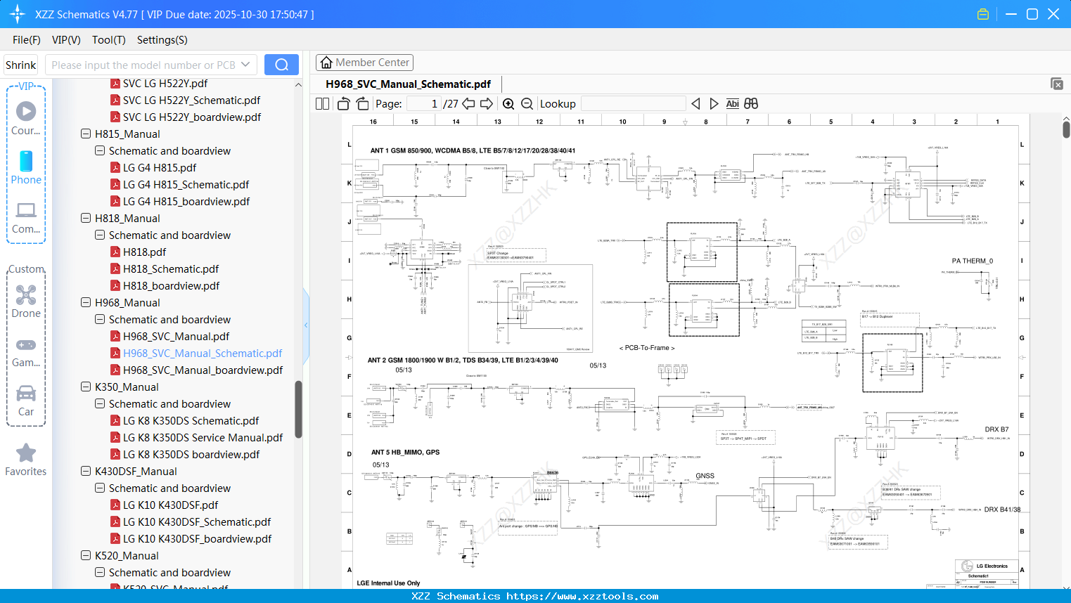 LG H968_SVC_Manual_Schematic